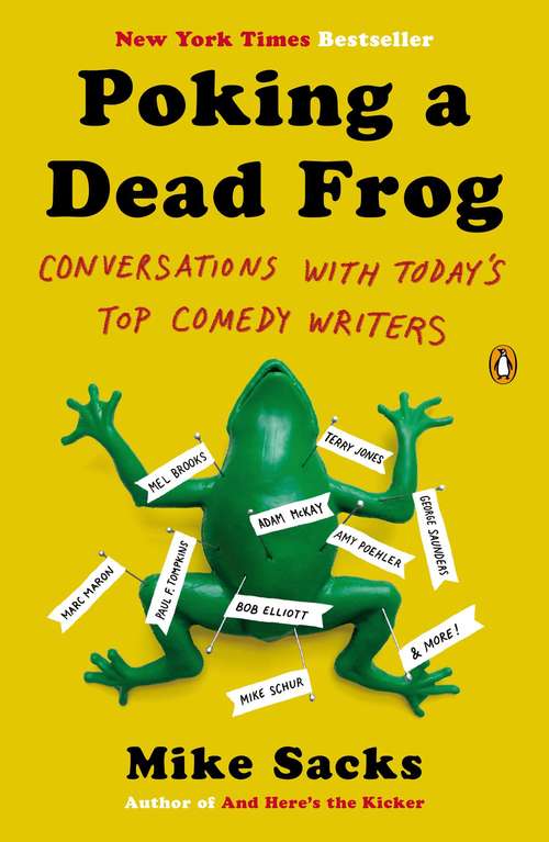 Book cover of Poking a Dead Frog