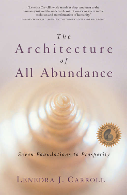 Book cover of The Architecture of All Abundance