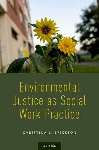 Book cover of Environmental Justice as Social Work Practice