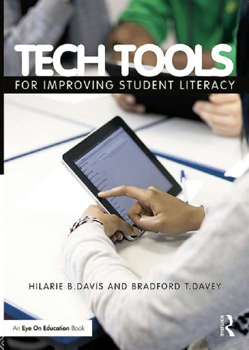 Book cover of Tech Tools for Improving Student Literacy