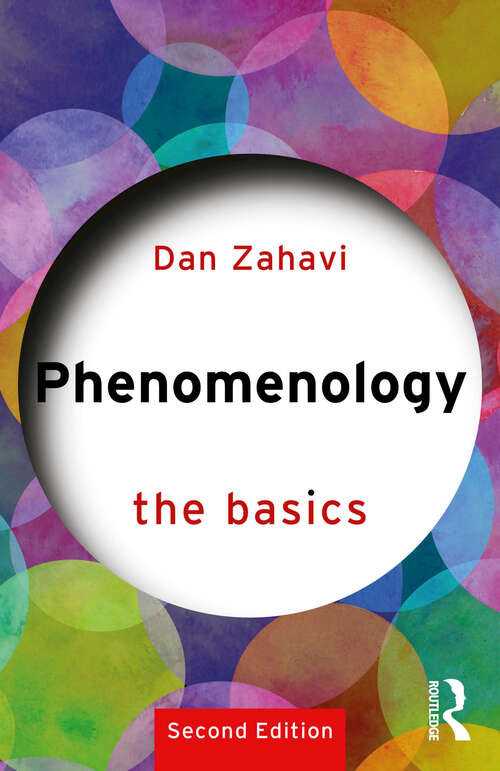 Book cover of Phenomenology: The Basics (The Basics)