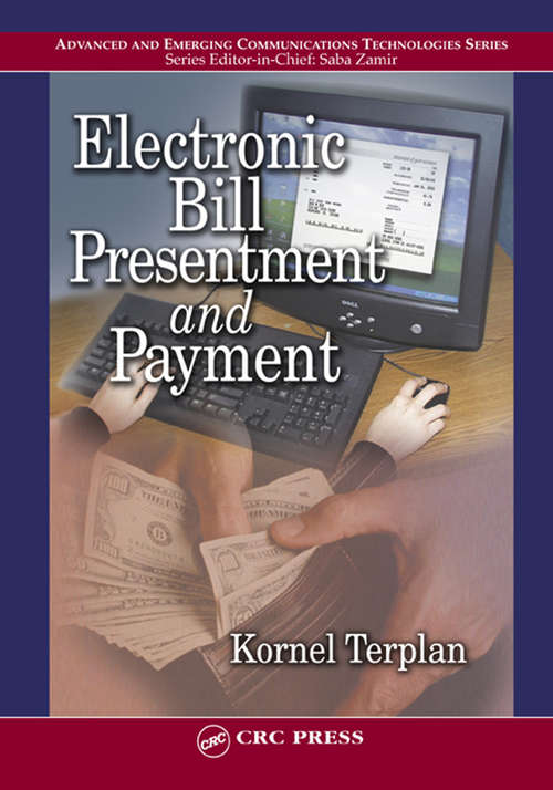 Book cover of Electronic Bill Presentment and Payment