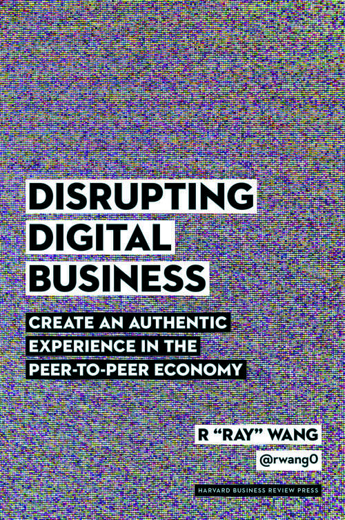 Book cover of Disrupting Digital Business