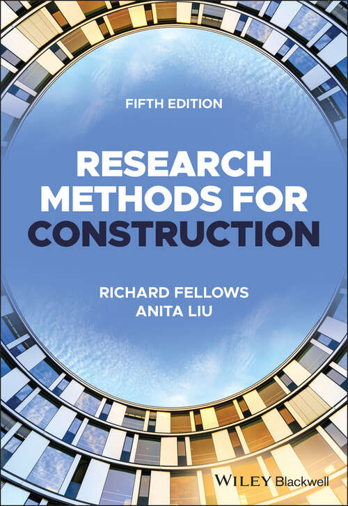 Book cover of Research Methods for Construction (5)