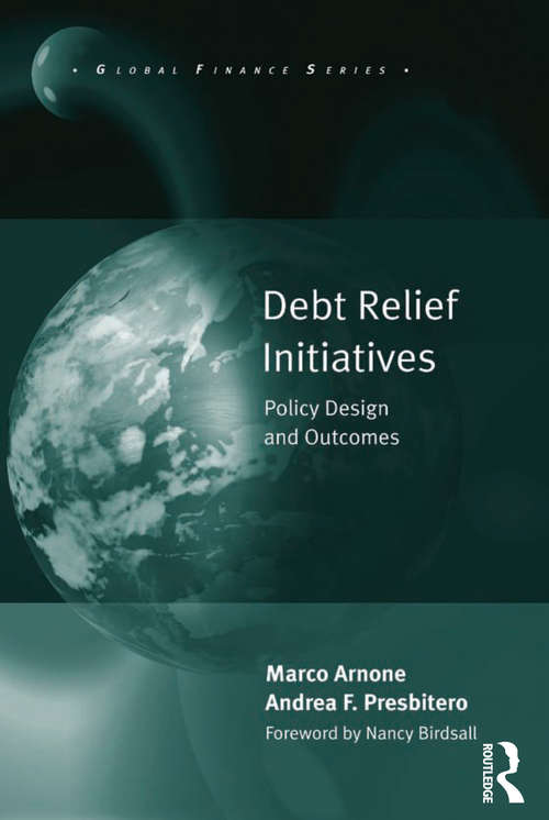 Book cover of Debt Relief Initiatives: Policy Design and Outcomes (Global Finance)