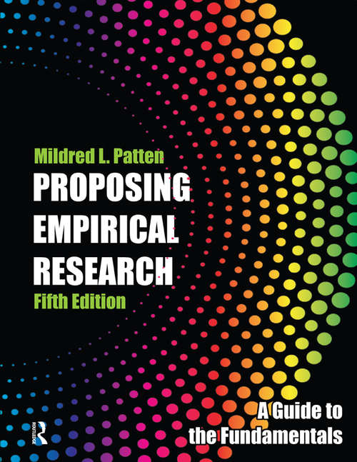 Book cover of Proposing Empirical Research: A Guide to the Fundamentals