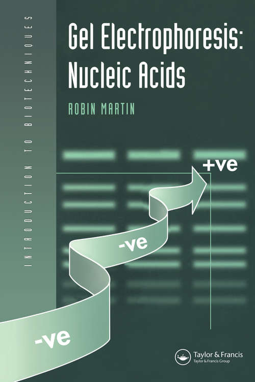 Book cover of Gel Electrophoresis: Nucleic Acids