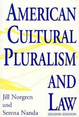 Book cover of American Cultural Pluralism and Law (Second Edition)