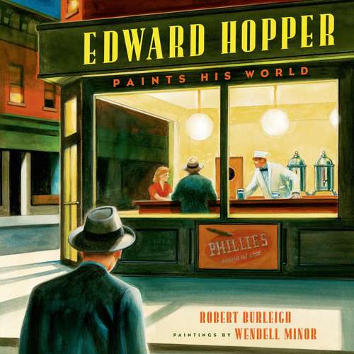 Book cover of Edward Hopper Paints His World