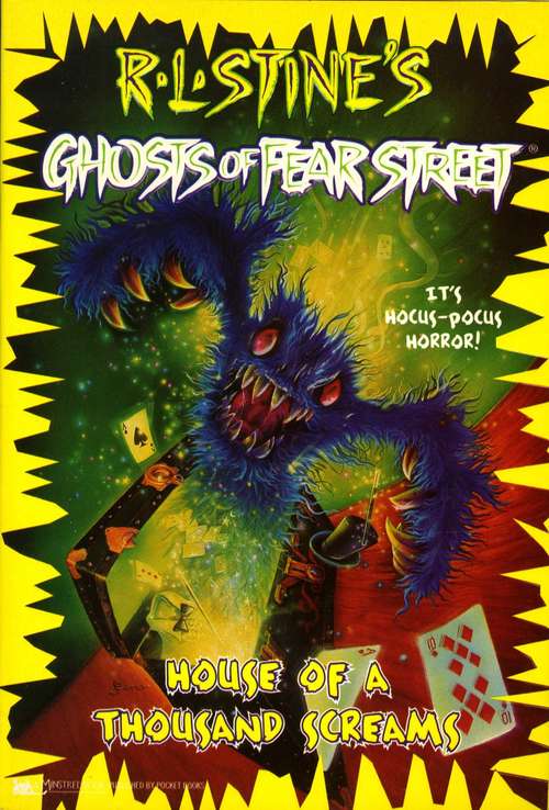 Book cover of House of a Thousand Screams (Ghosts of Fear Street #17)