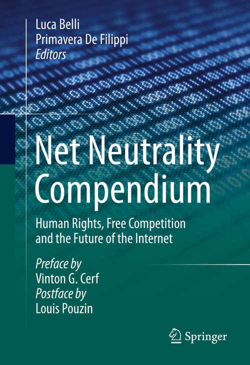 Book cover of Net Neutrality Compendium