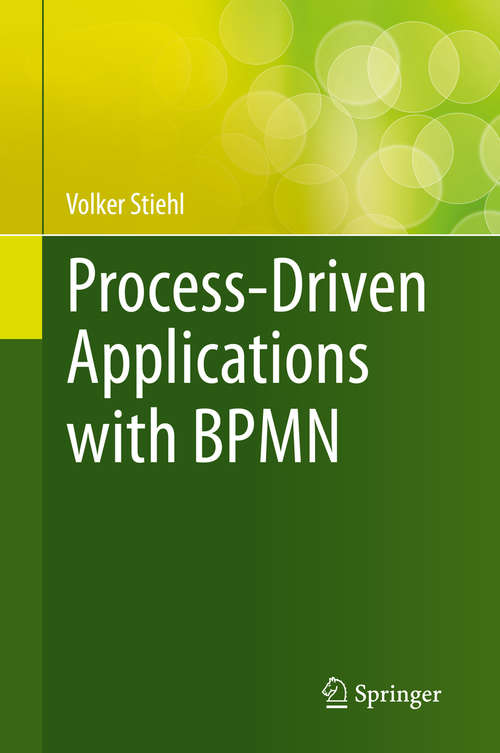 Book cover of Process-Driven Applications with BPMN