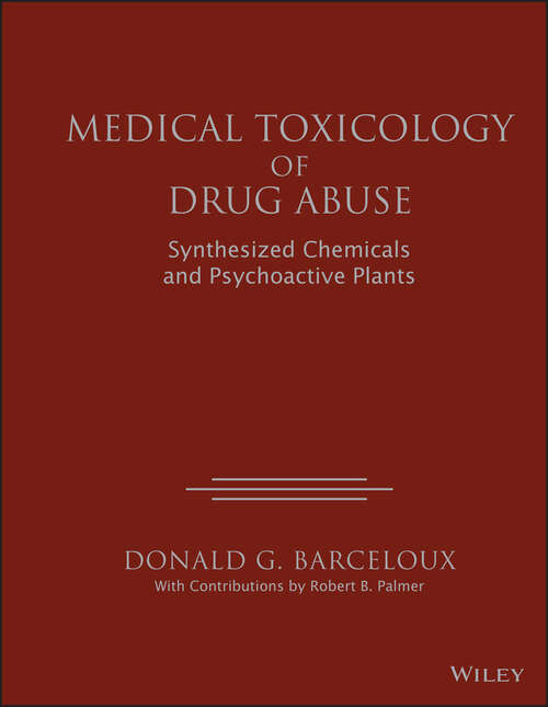 Book cover of Medical Toxicology of Drugs Abuse