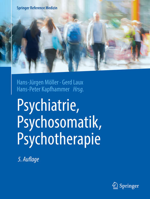 Book cover of Psychiatrie, Psychosomatik, Psychotherapie