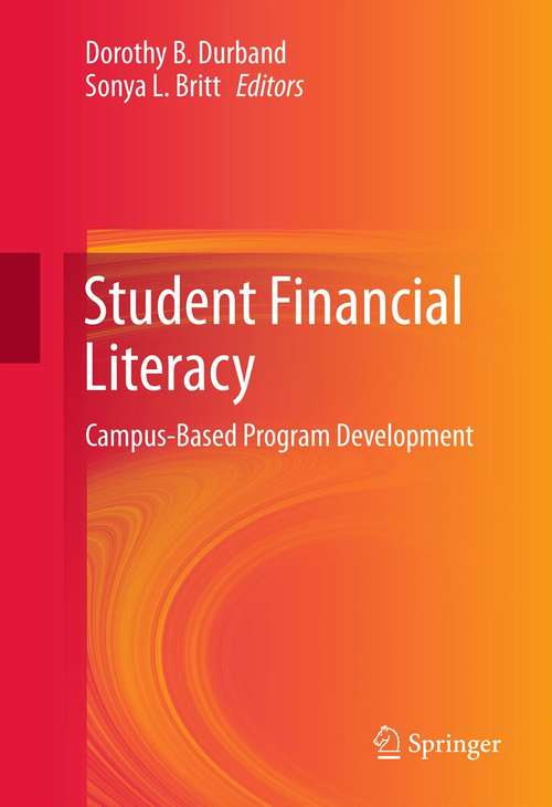 Book cover of Student Financial Literacy