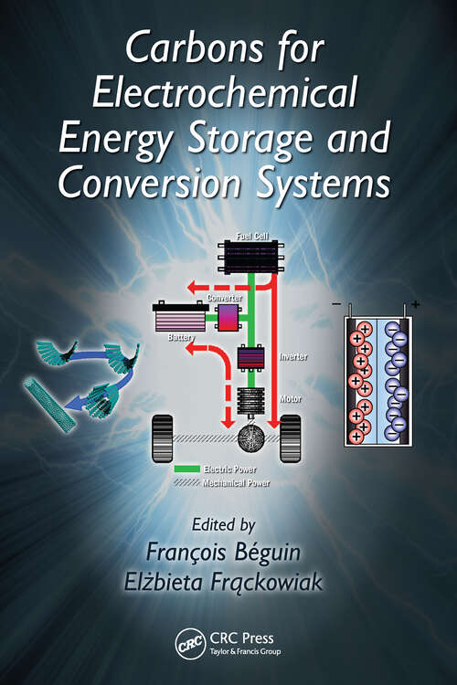 Book cover of Carbons for Electrochemical Energy Storage and Conversion Systems