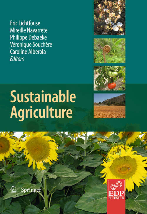 Book cover of Sustainable Agriculture
