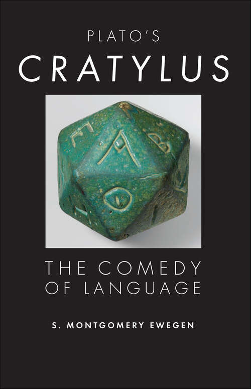 Book cover of Plato's Cratylus: The Comedy of Language (Studies in Continental Thought)
