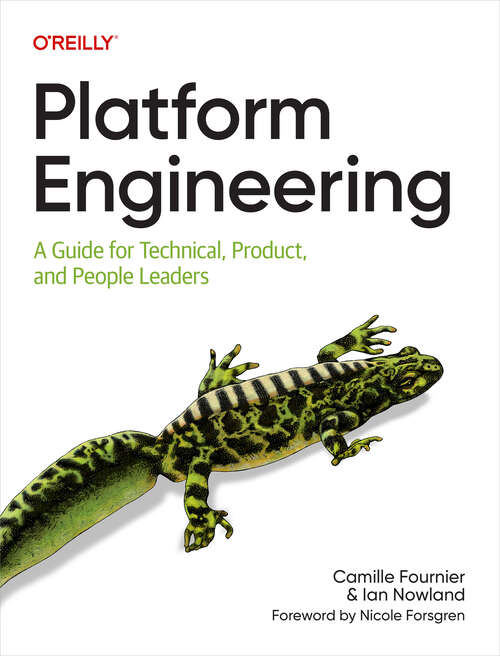 Book cover of Platform Engineering (1)