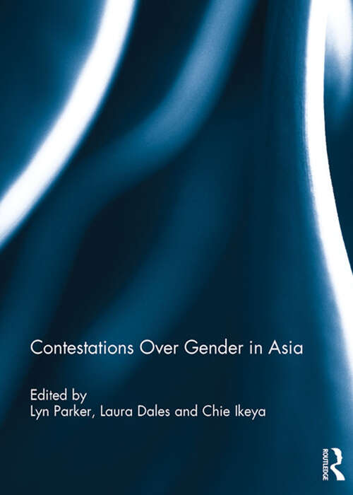 Book cover of Contestations Over Gender in Asia