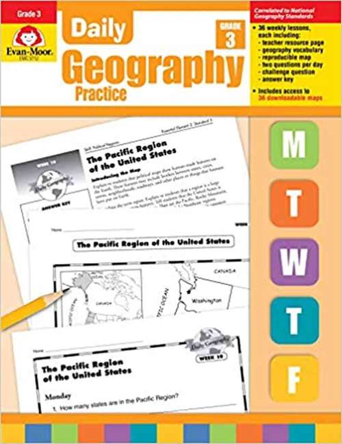 Book cover of Daily Geography Practice Grade 3 (Daily Geography Practice Ser.)