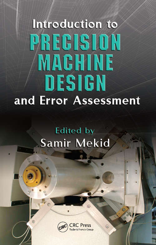 Book cover of Introduction to Precision Machine Design and Error Assessment