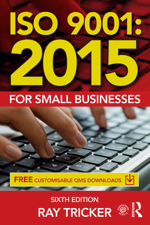 Book cover of ISO 9001: 2015 For Small Businesses (6)