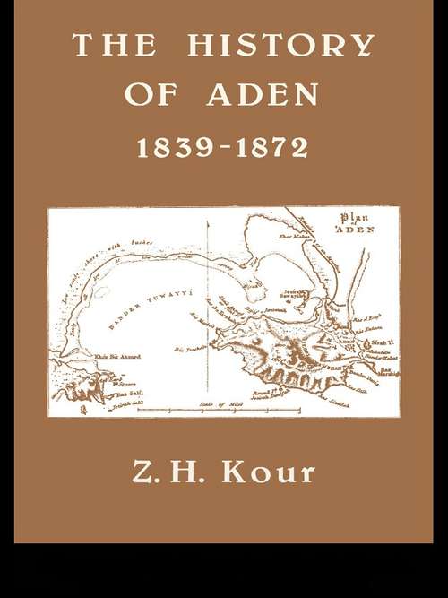 Book cover of The History of Aden