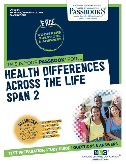 Book cover of Health Differences Across the Life Span 2: Passbooks Study Guide (Excelsior/Regents College Examination Series)