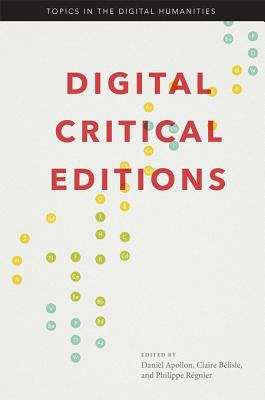 Book cover of Digital Critical Editions
