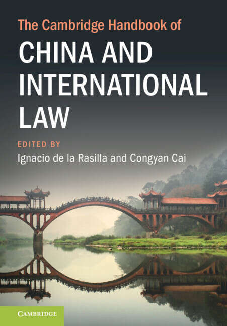 Book cover of The Cambridge Handbook of China and International Law