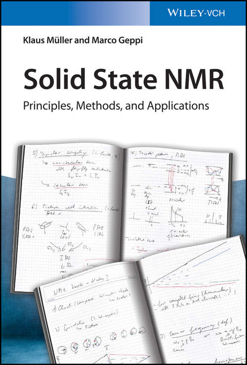 Book cover of Solid State NMR: Principles, Methods, and Applications