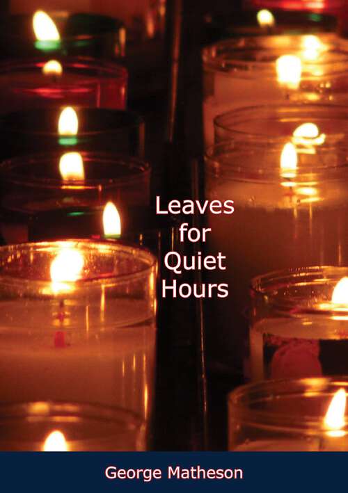 Book cover of Leaves for Quiet Hours