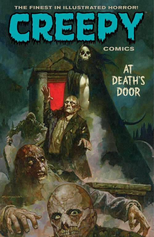 Book cover of Creepy Comics Volume 2: At Death's Door (Creepy Comics)