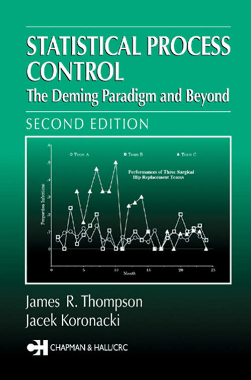 Book cover of Statistical Process Control For Quality Improvement- Hardcover Version