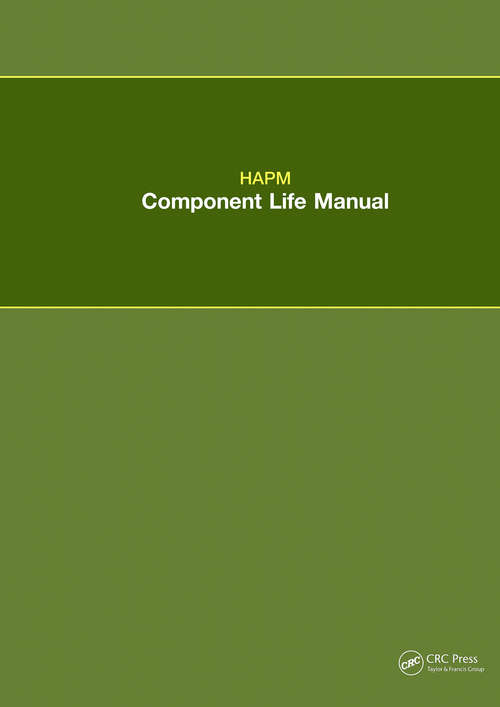 Book cover of HAPM Component Life Manual