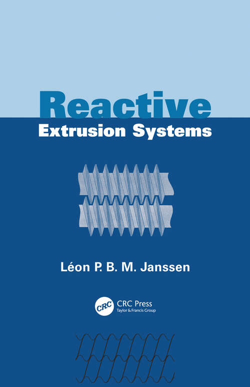 Book cover of Reactive Extrusion Systems