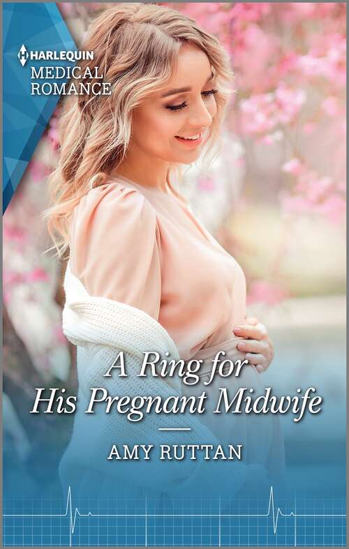 Book cover of A Ring for His Pregnant Midwife (Caribbean Island Hospital #2)