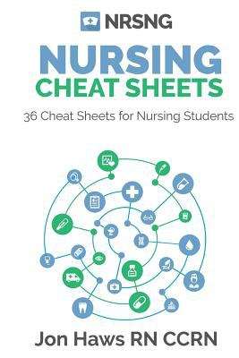 Book cover of 36 Nursing Cheat Sheets for Nursing Students