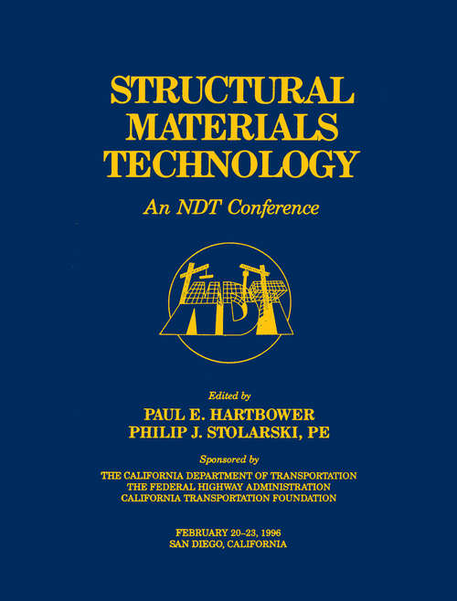 Book cover of Structural Materials Technology: An NDT Conference (1996)