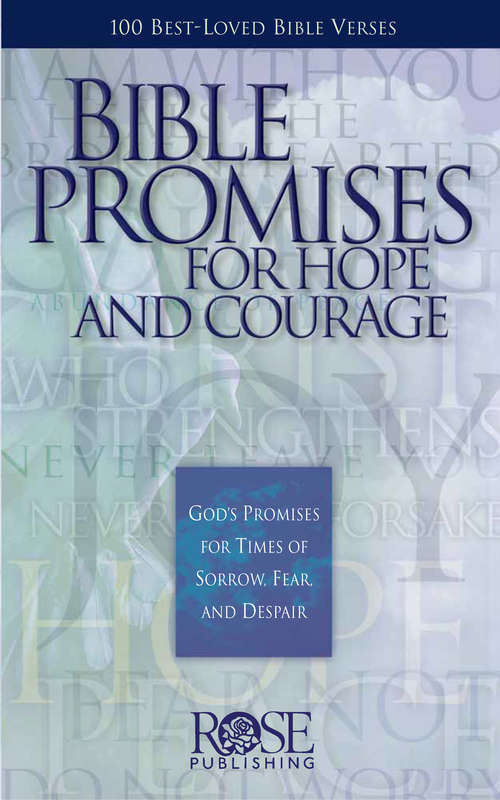 Book cover of Bible Promises for Hope and Courage