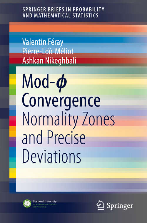 Book cover of Mod-ϕ Convergence