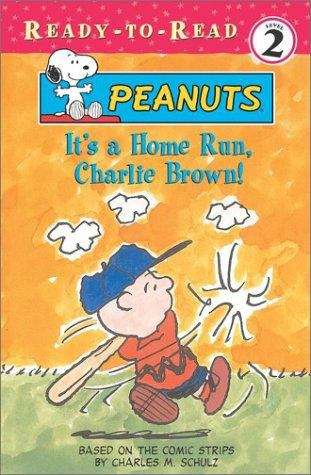 Book cover of It's a Home Run, Charlie Brown!