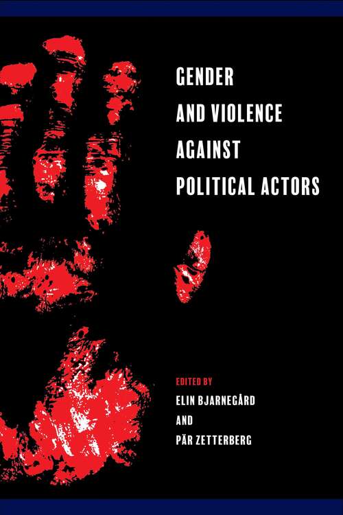 Book cover of Gender and Violence against Political Actors