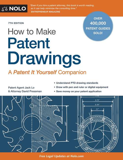 Book cover of How to Make Patent Drawings