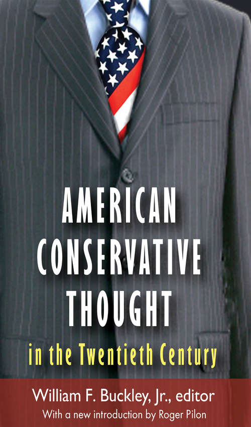 Book cover of American Conservative Thought in the Twentieth Century