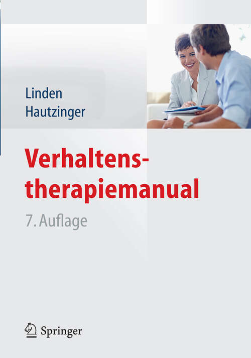 Book cover of Verhaltenstherapiemanual