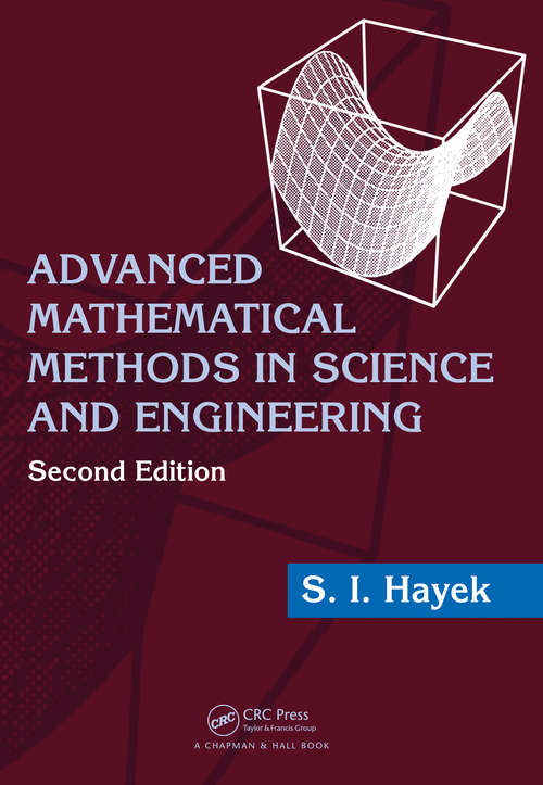 Book cover of Advanced Mathematical Methods in Science and Engineering (2)