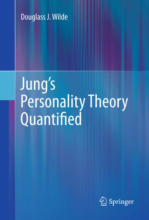 Book cover of Jung’s Personality Theory Quantified