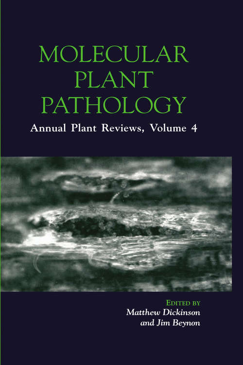 Book cover of Molecular Plant Pathology